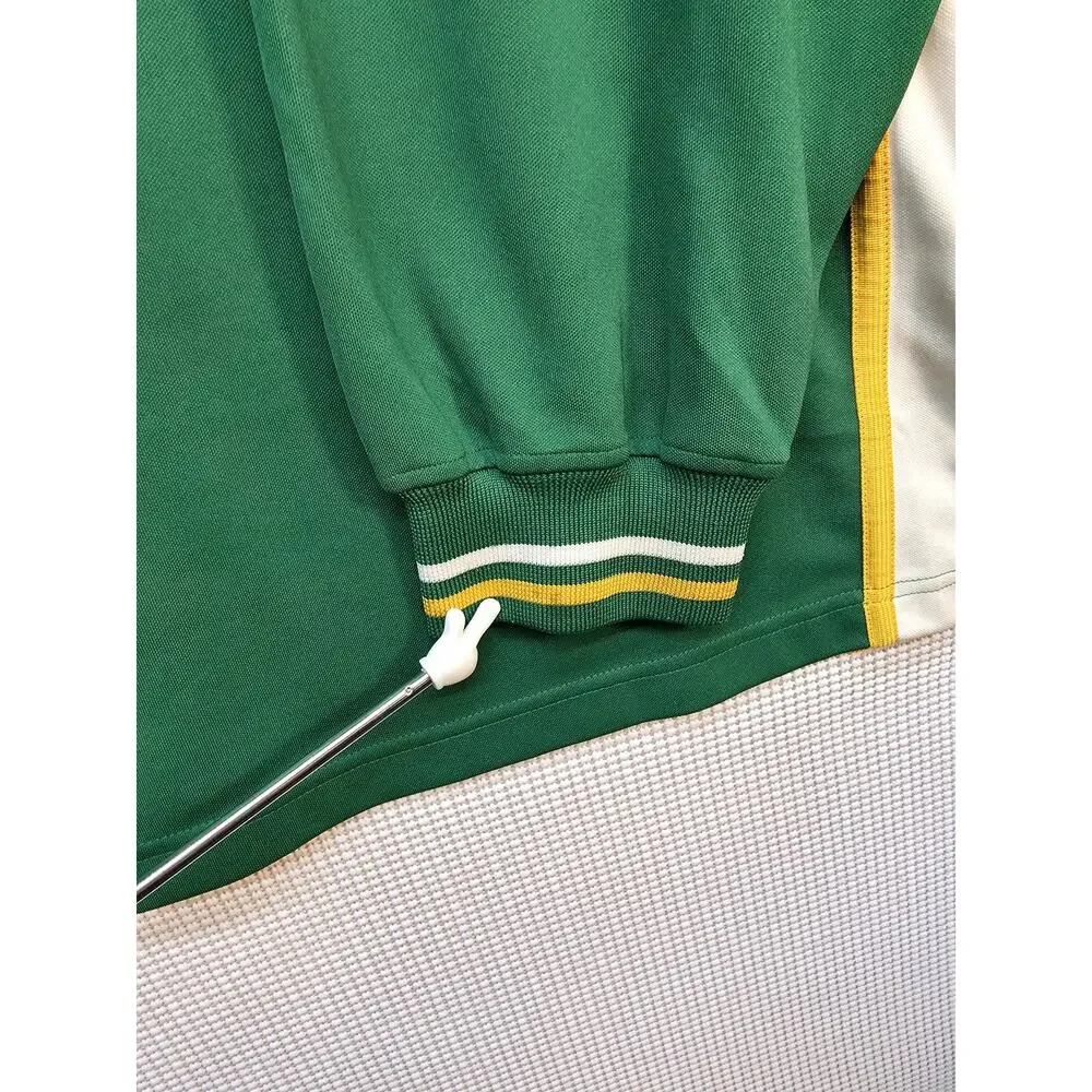 Sport 4 Mens Boston Celtics Jacket 2XL Green Warm Up Basketball NBA Streetwear